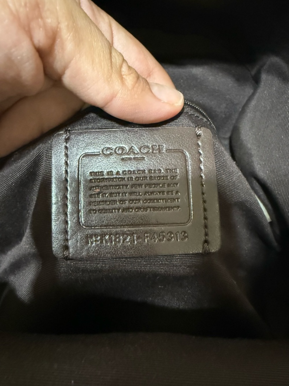 Coach Mini Backpack – Pink Painted Rose Print – Floral Leather Bag - Picture 4 of 5